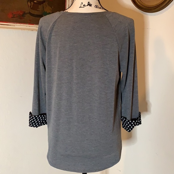 Apt 9 Mock Layer Top M - Picture 4 of 7